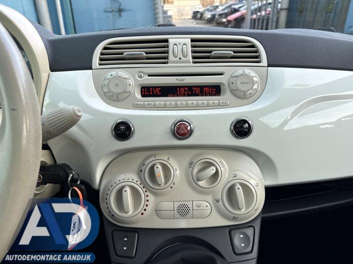 Fiat 500 1.2 Sloopvoertuig (2013, Wit)