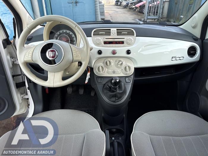 Fiat 500 1.2 Sloopvoertuig (2013, Wit)