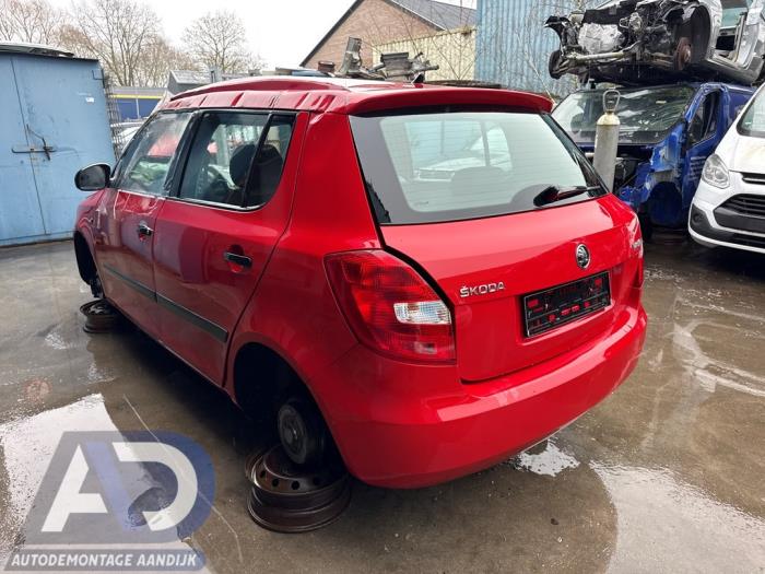 Skoda Fabia II 1.2i 12V Sloopvoertuig (2013, Rood)