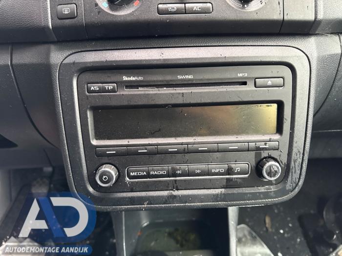 Skoda Fabia II 1.2i 12V Sloopvoertuig (2013, Rood)