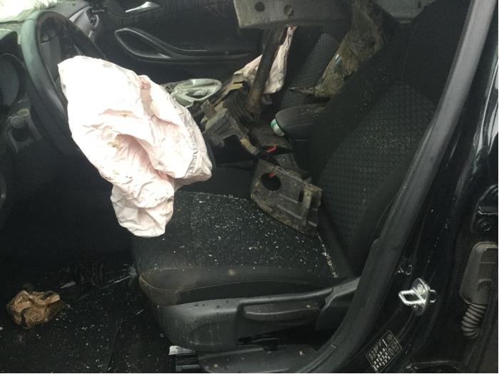 Opel Astra K Sports Tourer 1.6 CDTI 110 16V Sloopvoertuig (2017, Zwart)