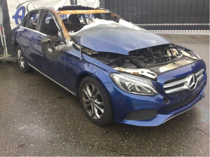 Mercedes C C-200d 2.2 16V Sloopvoertuig (2017, Blauw)
