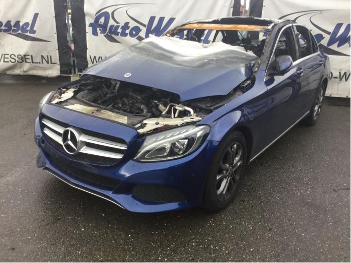 Mercedes C C-200d 2.2 16V Sloopvoertuig (2017, Blauw)