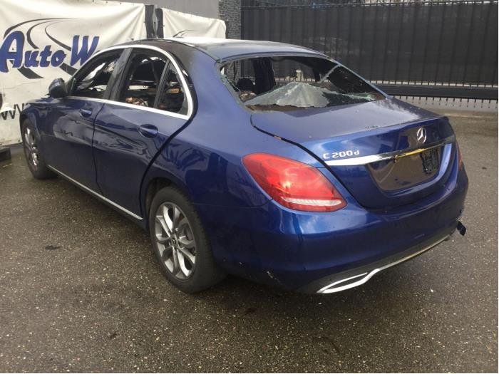 Mercedes C C-200d 2.2 16V Sloopvoertuig (2017, Blauw)