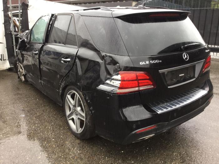 Mercedes GLE 500 e 3.0 V6 24V 4-Matic Sloopvoertuig (2017, Zwart)