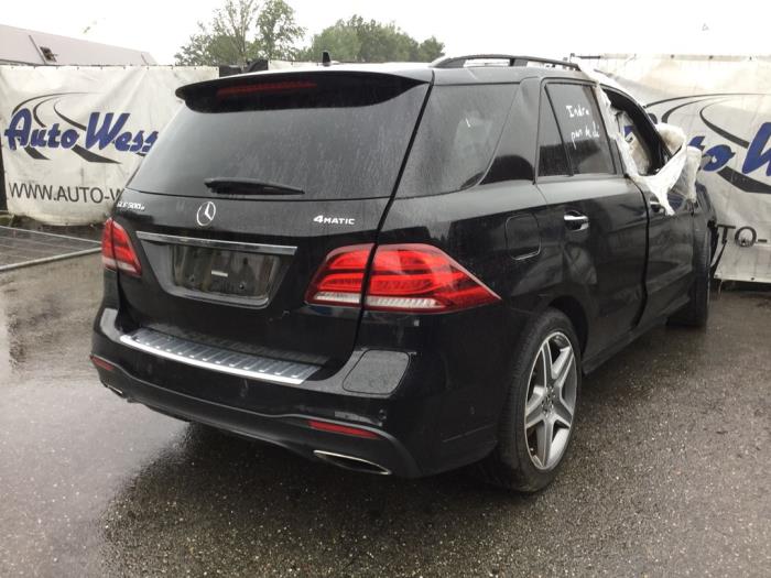Mercedes GLE 500 e 3.0 V6 24V 4-Matic Sloopvoertuig (2017, Zwart)