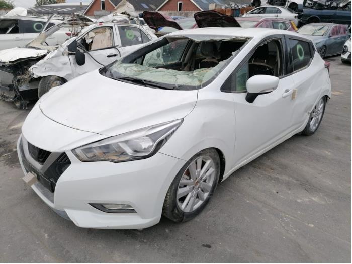 Nissan Micra 1.0 IG-T 100 Sloopvoertuig (2019, Wit)