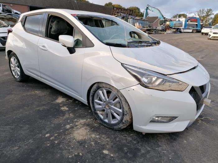Nissan Micra 1.0 IG-T 100 Sloopvoertuig (2019, Wit)
