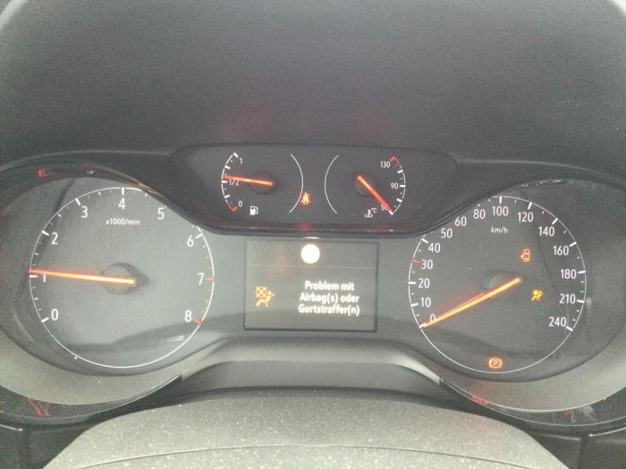 Opel Corsa F 1.2 12V 75 Sloopvoertuig (2020, Oranje)