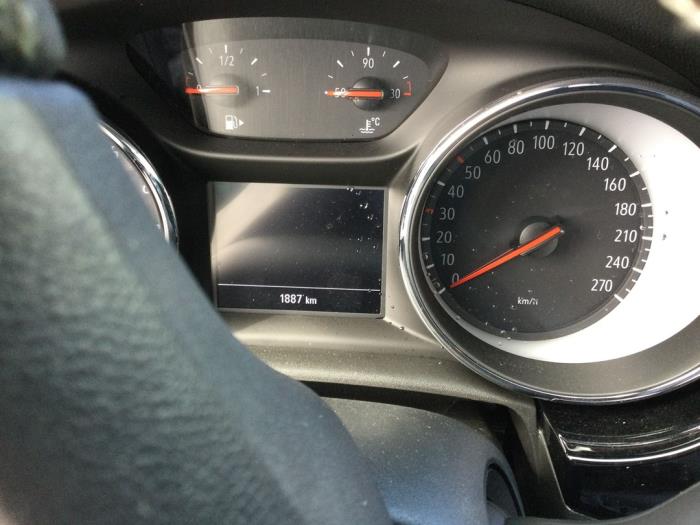 Opel Astra K Sports Tourer 1.4 Turbo 12V Sloopvoertuig (2020, Blauw)