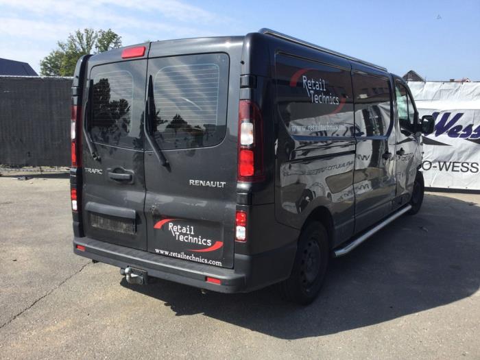 Renault Trafic 1.6 dCi Twin Turbo Sloopvoertuig (2017, Zwart)
