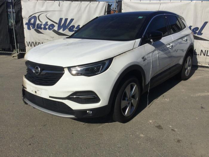 Opel Grandland 1.2 Turbo 12V Sloopvoertuig (2019, Wit)