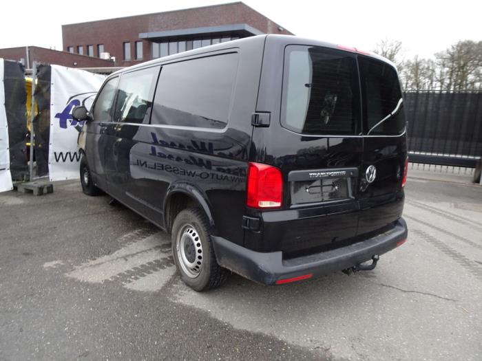 Volkswagen Transporter T6 2.0 TDI Sloopvoertuig (2020, Zwart)