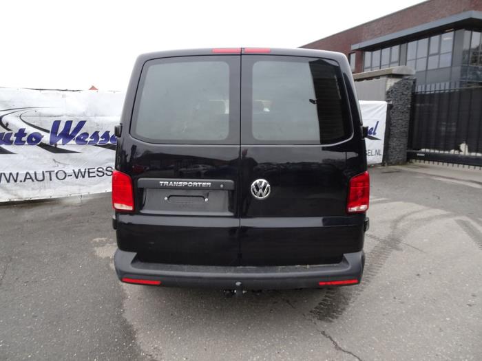 Volkswagen Transporter T6 2.0 TDI Sloopvoertuig (2020, Zwart)