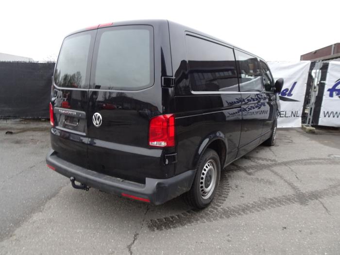 Volkswagen Transporter T6 2.0 TDI Sloopvoertuig (2020, Zwart)
