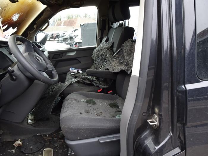 Volkswagen Transporter T6 2.0 TDI Sloopvoertuig (2020, Zwart)