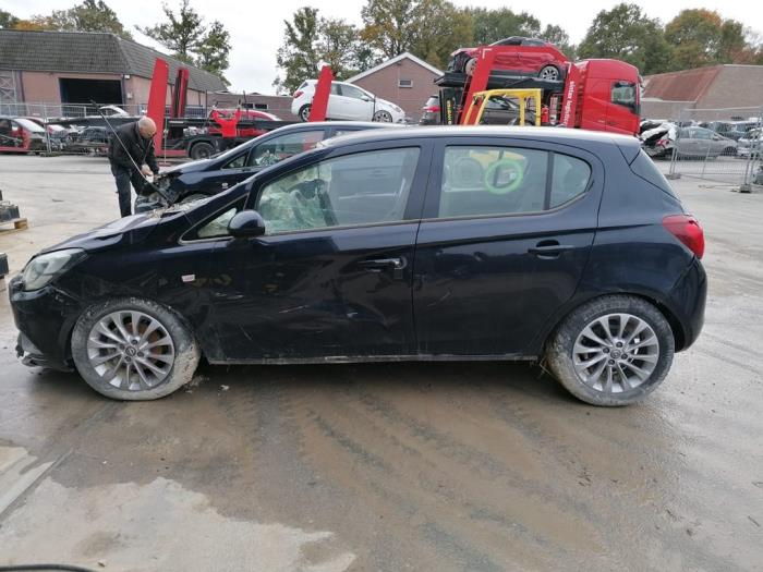 Opel Corsa E 1.4 16V Sloopvoertuig (2019, Donker, Blauw)