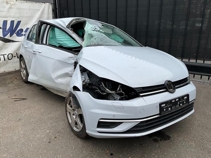 Volkswagen Golf VII 1.0 TSI 12V Sloopvoertuig (2018, Wit, Zilver)