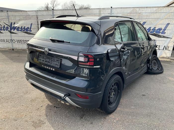 Volkswagen T-Cross 1.0 TSI 95 12V Sloopvoertuig (2023, Zwart)