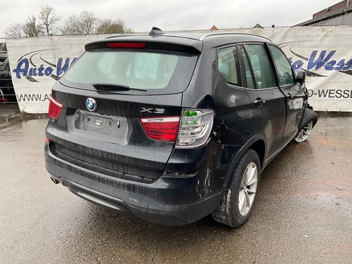 BMW X3 xDrive20d 16V Sloopvoertuig (2016, Zwart)
