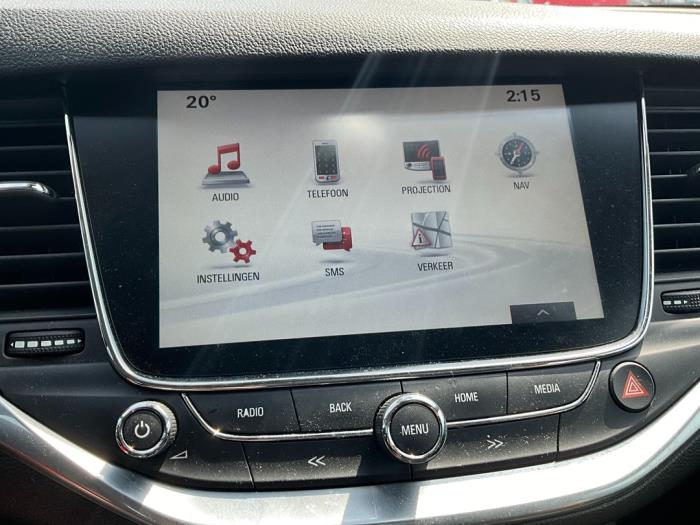 Opel Astra K Sports Tourer 1.6 CDTI 110 16V Sloopvoertuig (2016, Zwart)