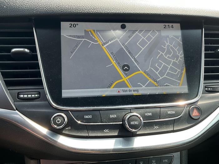 Opel Astra K Sports Tourer 1.6 CDTI 110 16V Sloopvoertuig (2016, Zwart)