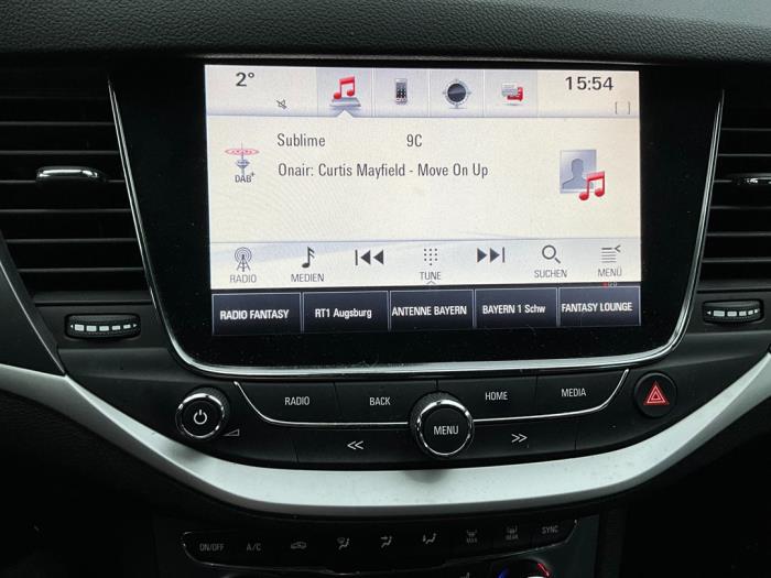 Opel Astra K 15- Sloopvoertuig (2019, Zwart)