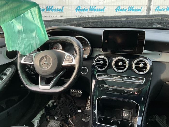 Mercedes GLC 2.2 250d 16V BlueTEC 4-Matic Sloopvoertuig (2016, Zwart)