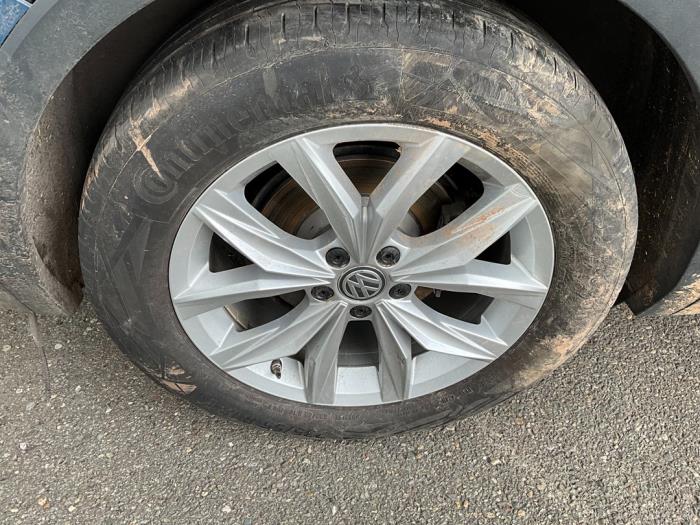 Volkswagen Tiguan Allspace 2.0 TDI 16V 4Motion Sloopvoertuig (2020, Blauw)