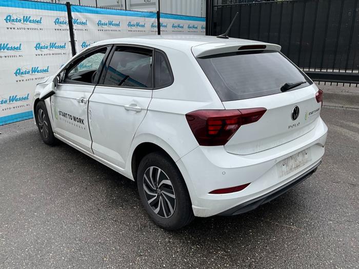 Volkswagen Polo VI 1.0 TSI 12V Sloopvoertuig (2022, Wit)
