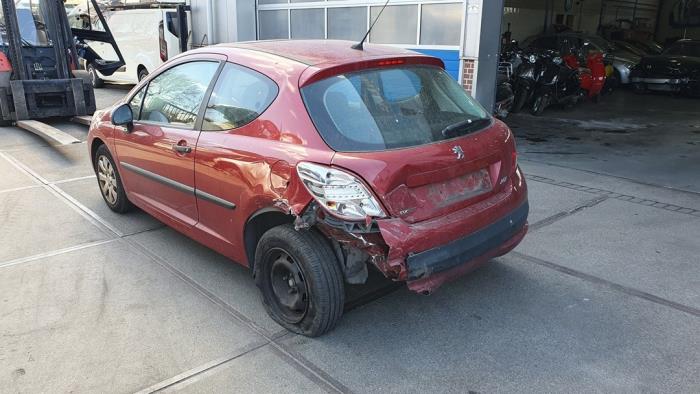 Peugeot 207/207+ 1.4 Sloopvoertuig (2010, Metallic, Rood)