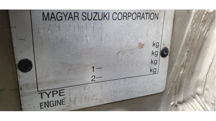 Fiat Sedici 1.6 16V Emotion 4x4 Sloopvoertuig (2007, Beige)