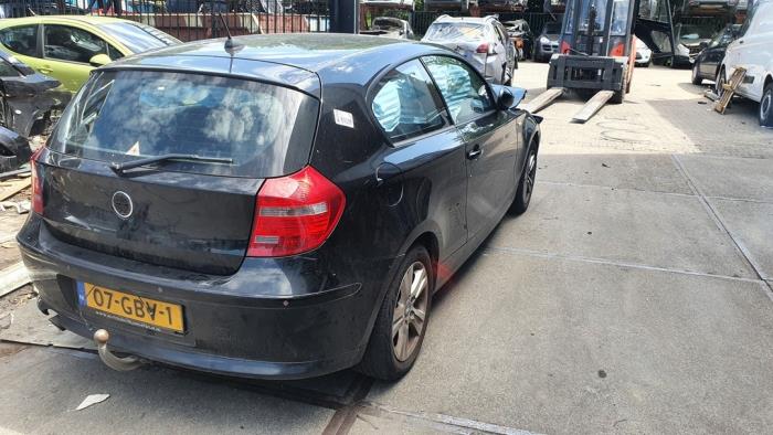 BMW 1 serie 118d 16V Sloopvoertuig (2008, Zwart)