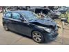 BMW 1 serie 118d 16V Sloopvoertuig (2008, Zwart)