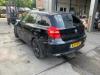 BMW 1 serie 116i 1.6 16V Sloopvoertuig (2008, Zwart)