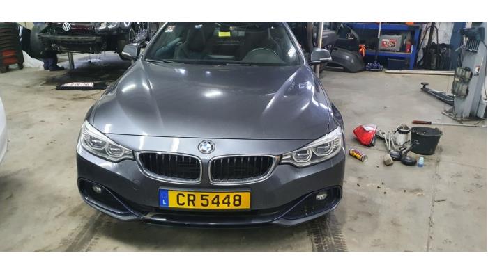 BMW 4 serie 420d 2.0 16V Sloopvoertuig (2014, Metallic, Muisgrijs)