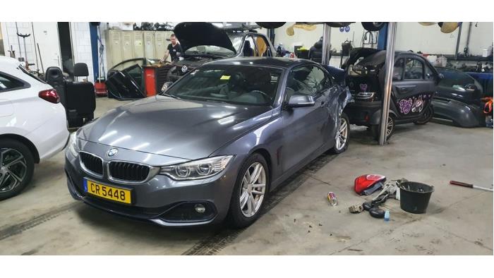 BMW 4 serie 420d 2.0 16V Sloopvoertuig (2014, Metallic, Muisgrijs)