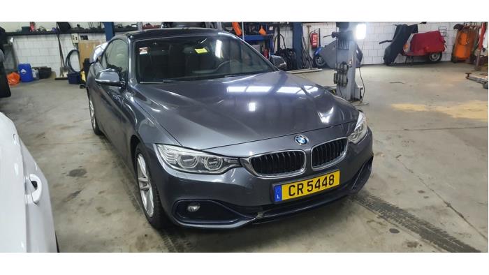 BMW 4 serie 420d 2.0 16V Sloopvoertuig (2014, Metallic, Muisgrijs)