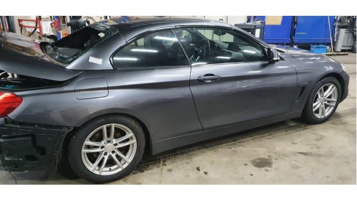 BMW 4 serie 420d 2.0 16V Sloopvoertuig (2014, Metallic, Muisgrijs)