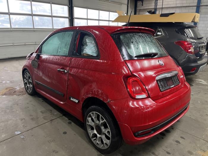 Fiat 500 1.0 Hybrid Sloopvoertuig (2022, Rood)