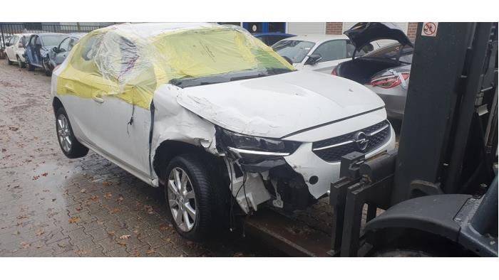 Opel Corsa F 1.2 12V 75 Sloopvoertuig (2021, Wit)