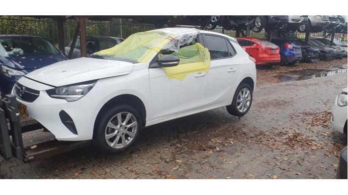 Opel Corsa F 1.2 12V 75 Sloopvoertuig (2021, Wit)