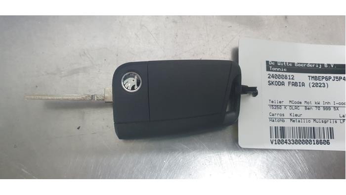 Skoda Fabia IV 1.0 TSI 12V Sloopvoertuig (2023, Metallic, Muisgrijs)