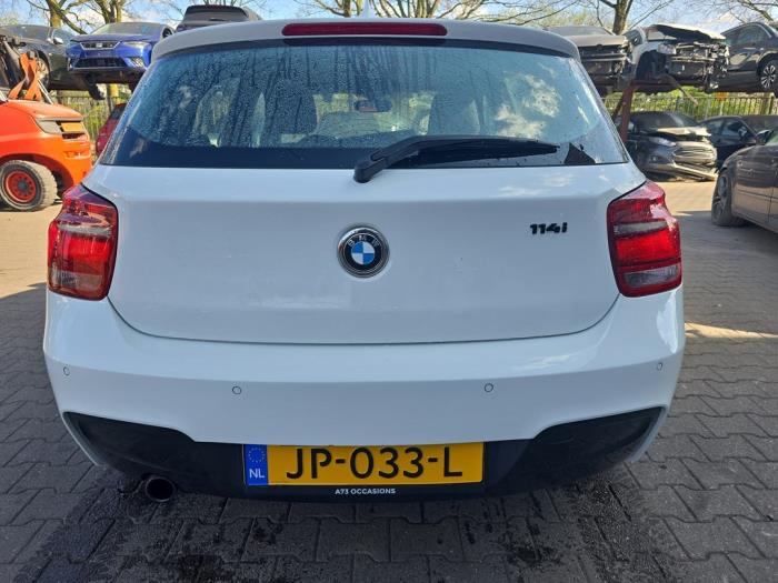 BMW 1 serie 114i 1.6 16V Sloopvoertuig (2013, Wit)