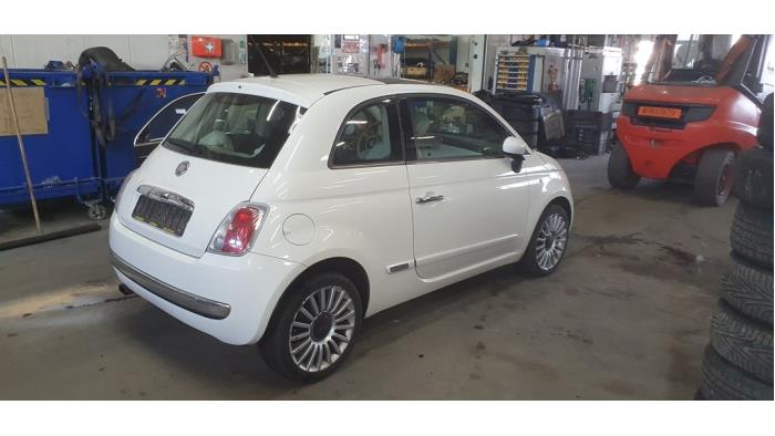 Fiat 500 1.2 Sloopvoertuig (2011, Wit)