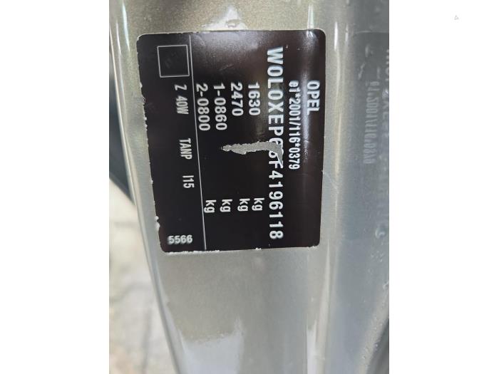 Opel Corsa E 1.4 16V Sloopvoertuig (2015, Grijs)