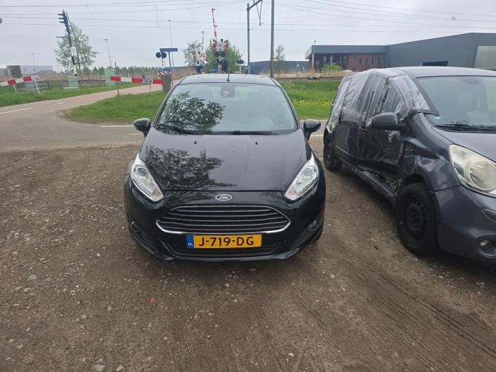 Ford Fiesta 6 1.0 EcoBoost 12V 100 Sloopvoertuig (2013, Zwart)
