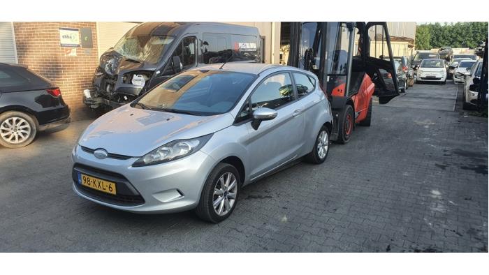 Ford Fiesta 6 1.25 16V Sloopvoertuig (2010, Grijs)
