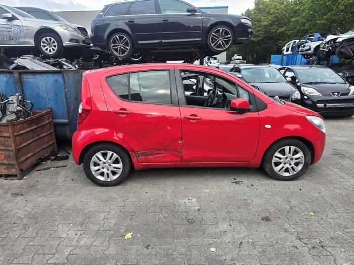 Opel Agila 1.0 12V Sloopvoertuig (2012, Rood)