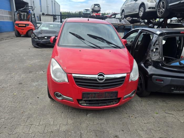 Opel Agila 1.0 12V Sloopvoertuig (2012, Rood)